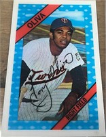 1972 Tony Oliva #25 kellogg’s