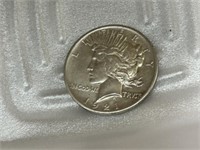 1921 Peace Dollar