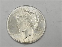 1922 Silver Peace Dollar Coin UNC?