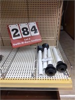 (4) overflow tubes for bar sink