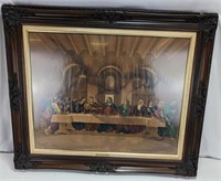 The Last Supper Framed Wall Decor