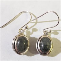 $100 Silver Labradorite Earrings