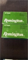 2 packs of Remington 50 rim fire cartridges 22