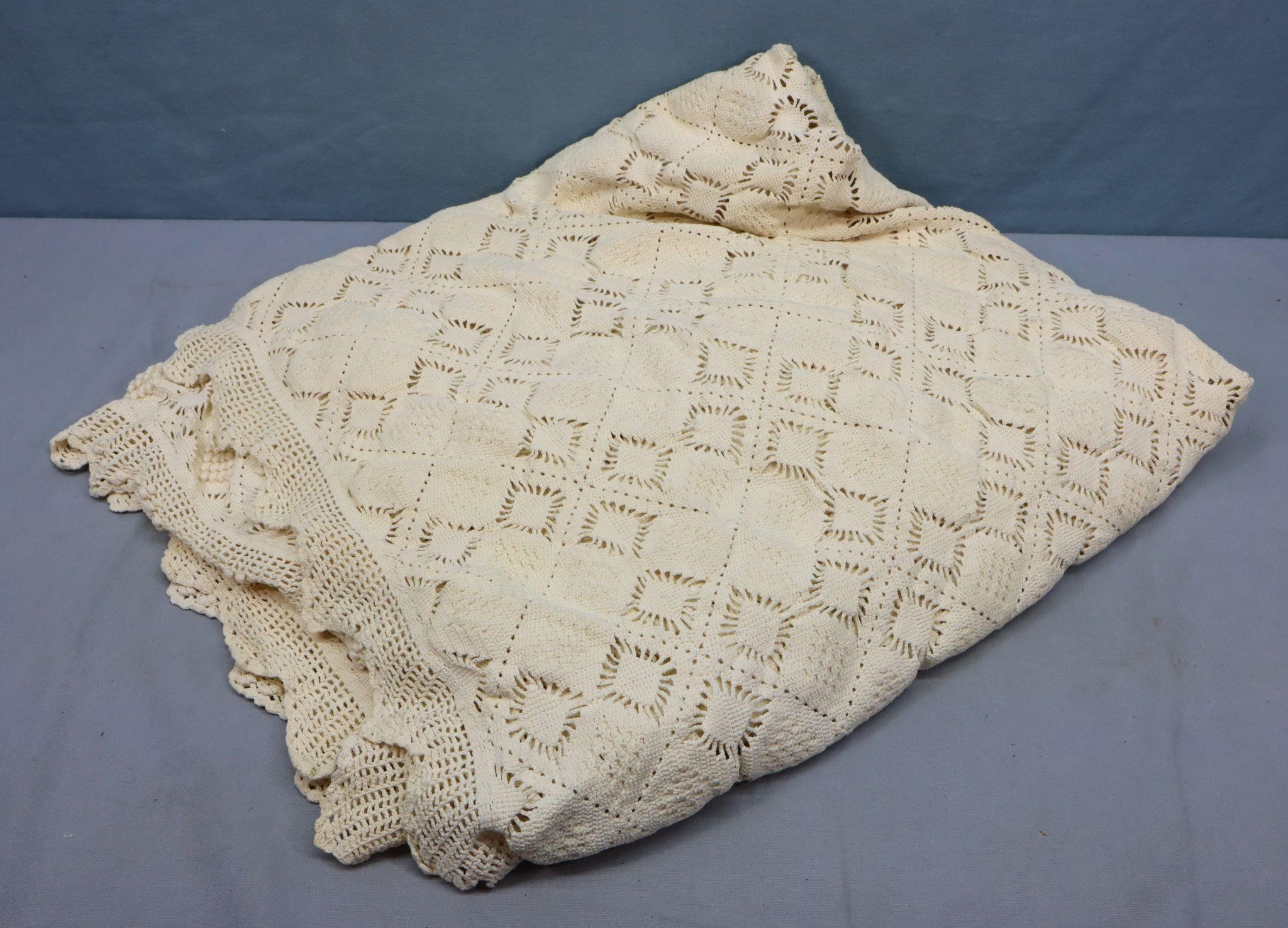 Hand-Crochet Tablecloth