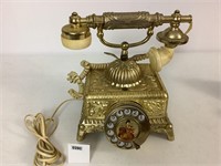 VNTG FRENCH BAROQUE STYLE ROTARY PHONE