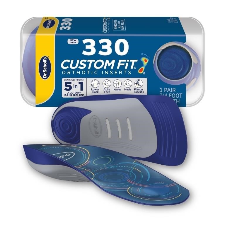 SM1051  Dr. Scholl's Custom Fit Inserts CF 330