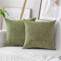 Home Brilliant Throw Pillow Covers 20x20 Chenille