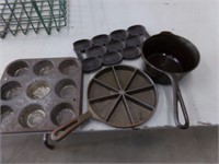 Cast iron pans