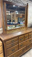 Vintage dresser with mirror