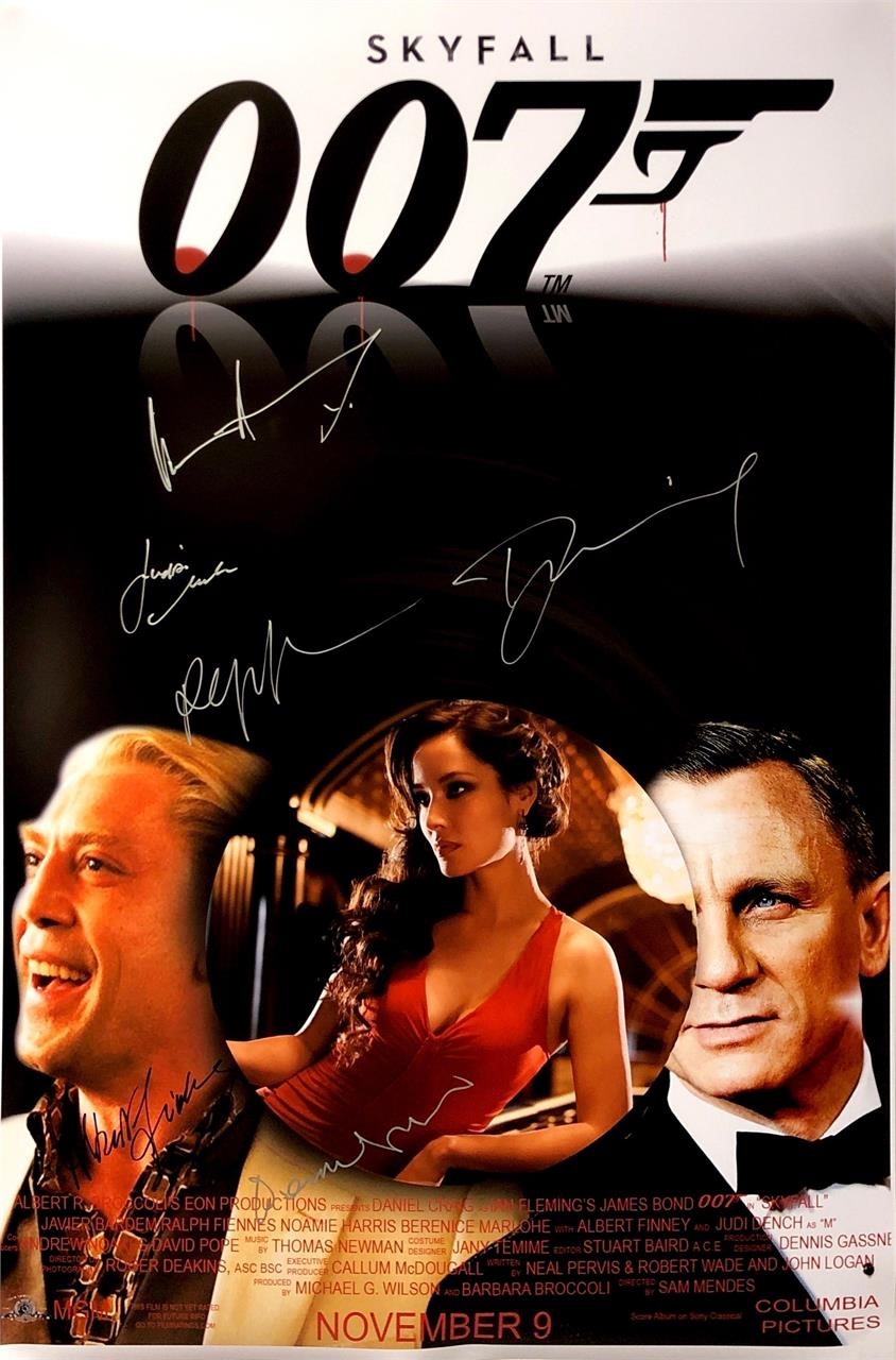 Autograph Signed COA RARE Movie Music Posters O