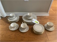 Vintage Franciscan Gray Renaissance Dinnerware