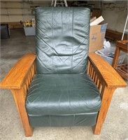Mission Style Modern Recliner