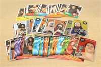 SELECTION OF WRESTLING TRADING CARDS