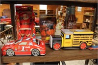 GROUPING CONTEMPORARY COCA COLA COLLECTIBLES