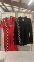 2 Racing Costumes: Adult Lg & Girls 10-12