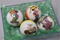 (4) Holly Hobbie Decal Large Marbles