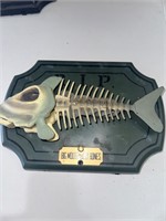 1999 Gemmy Big Mouth Billy Bones Skeleton Fish