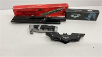 Batman dual blade knife, The Black Defender
