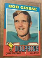 1971 Topps - Bob Griese  #160