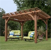 Backyard Discovery 12' x 10' Cedar Pergola