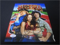 Dukes of Hazzard cast signed 8x10 photo JSA COA