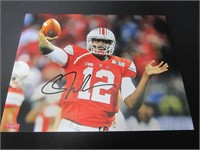 Cardale Jones signed 8x10 photo COA