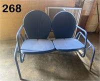 Vintage 2 seat glilder