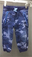 Hanna Andersson Blue Camo Sweatpants Sz 2t