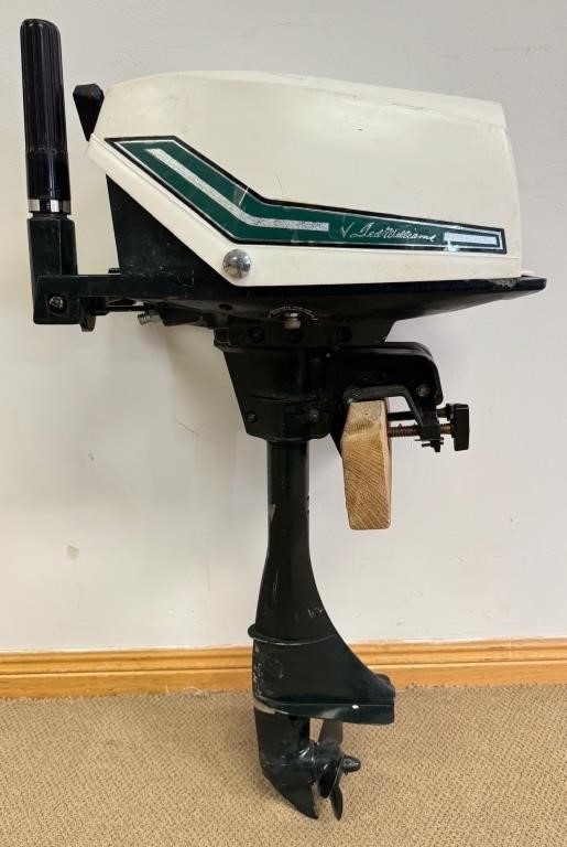 TED WILLIAMS 7.5HP AIR COOLED OUTBOARD MOTOR