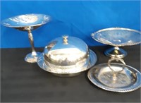 Vintage Silverplate Serving Dishes