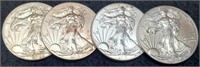 (4) 2015 Silver Eagles