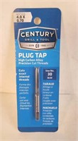 Century 4.0 x 0.70 Plug Tap - Use #30 Drill
