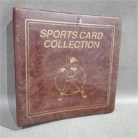 Sports Card Collection Book with Cards