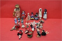 Doll lot; vintage; 10" Hummel Doll, Indian Native