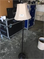 Tall Room Plug In Lamp With Mushroom Tan Lamp