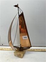 Copper Sailboat