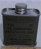 1943 Military gun lubricating oil