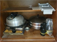 Contents of microwave stand