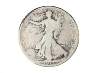 1917 d Obverse Silver Walking Liberty Half Dollar