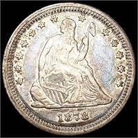 1878 Seated Liberty Quarter UNCIRCULATED