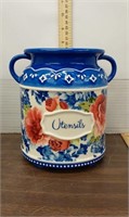 The Pioneer Woman ceramic utensils container. 7