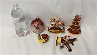 NFL Washington Redskins Ornaments - Danbury Mint