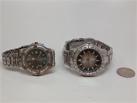 Two Men's Watches, Fossil and Swiss Militaire