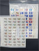 Various Stamps incl. State Birds & Flowers Sheet