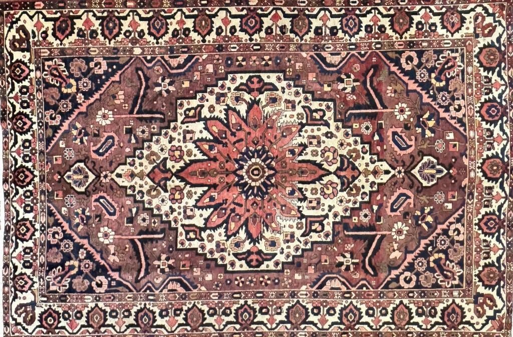 UNIQUE HAND KNOTTED PERSIAN WOOL BHAKTYAR RUG