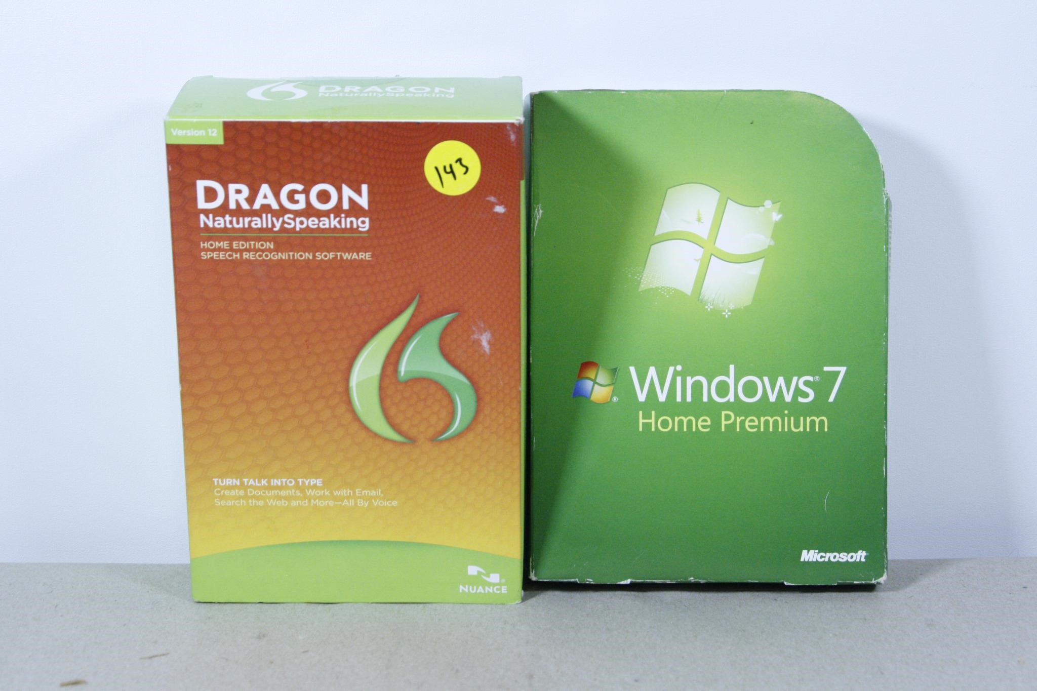 WINDOWS 7 AND DRAGON