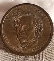 Franklin Pierce Presidential Dollar Coin