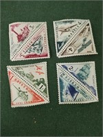 Vintage Monaco stamps