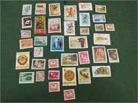 Vintage Magyar Posta stamps