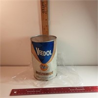 Veedol full oil can